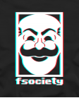 Marškinėliai Mr. Robot society Marškinėliai Mr. Robot society